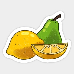 Pear&Lemons Sticker